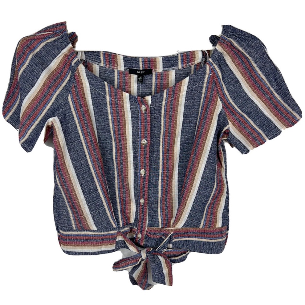 Anthropologie Drew Cropped Top Women Size S